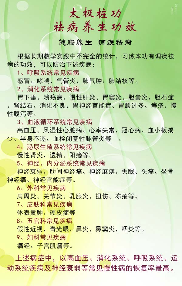 太极拳，养生桩法，训练 . 孟州市第二期太极拳养生桩法训练班报名开始啦